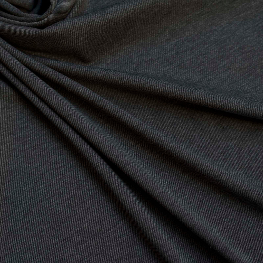 Ponti Roma Jersey Fabric - Dark Grey