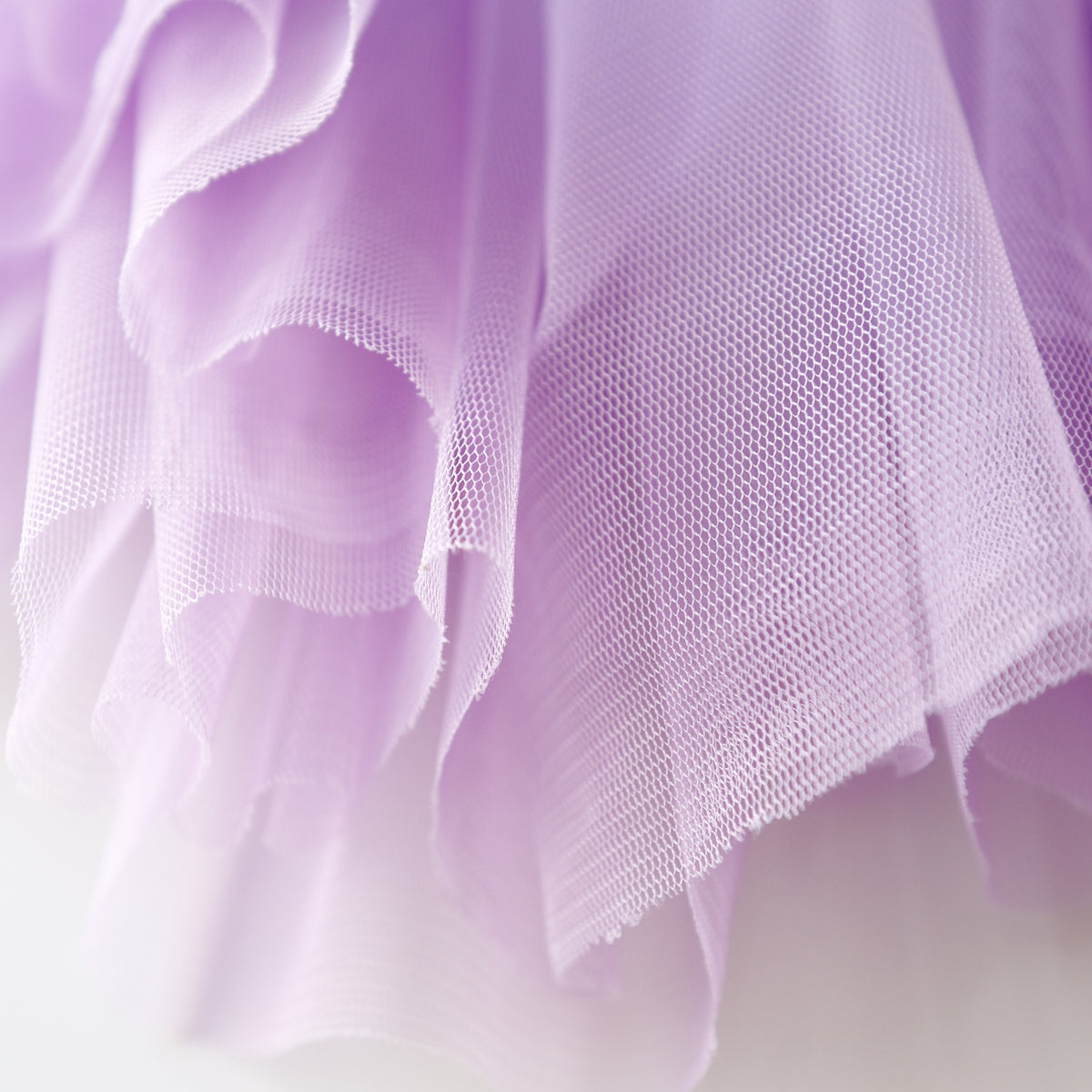 Soft Tulle Fabric 150cm Wide - Lilac Pastel Purple â On Trend Fabrics