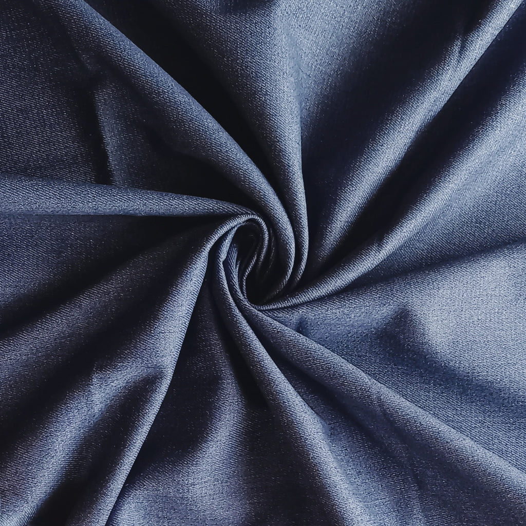 Mid Blue Washed  Denim Fabric – 12oz