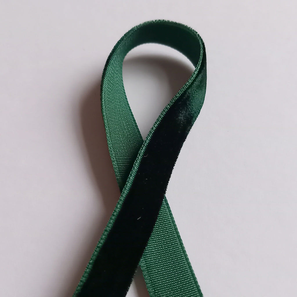 Velvet Ribbon 10mm Wide - 20 Colours