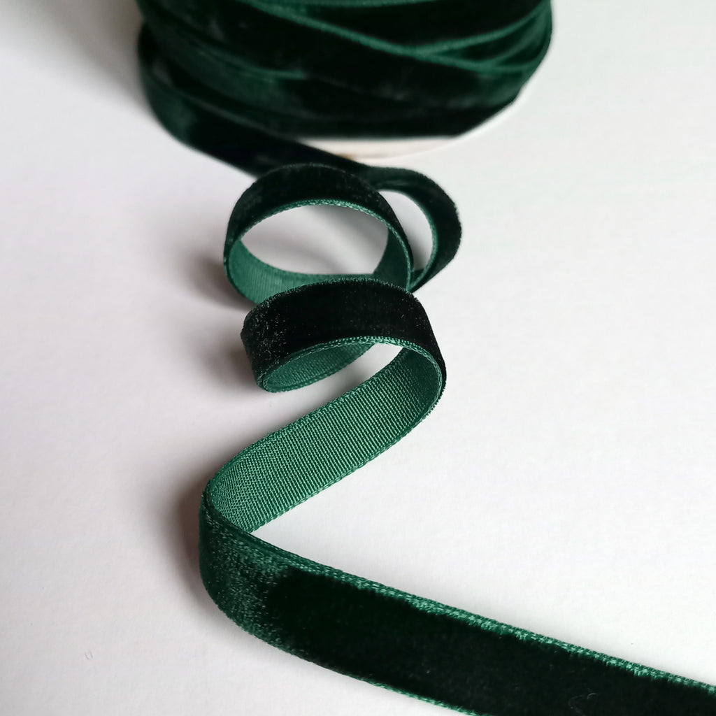 Velvet Ribbon 10mm Wide - 20 Colours
