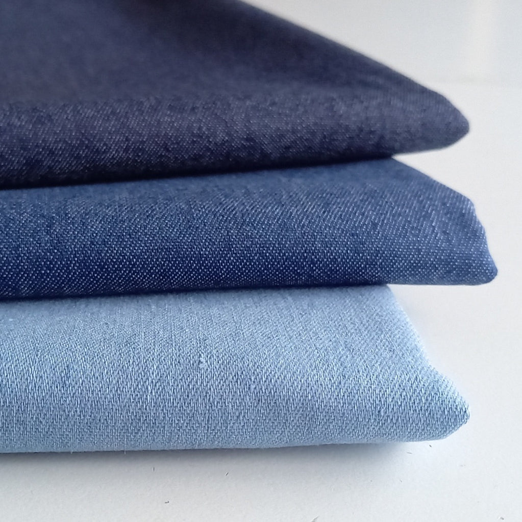 Light Blue Stretch Denim Fabric – 7oz