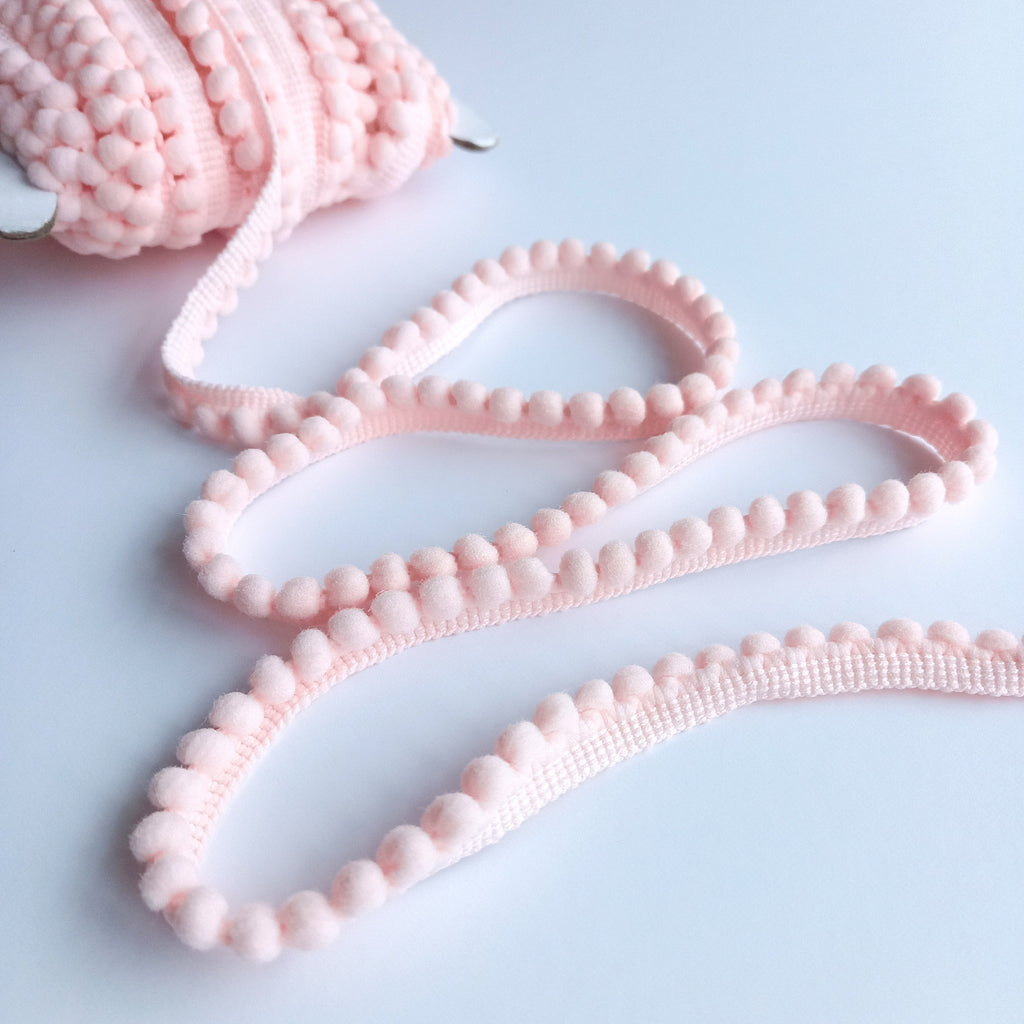Mini Pom Pom Bobble Plain Trim - 22 colours