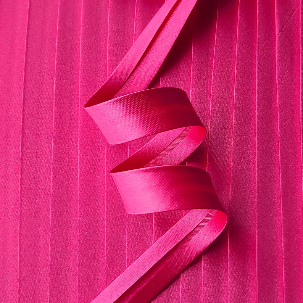 18mm Satin Bias Binding - 21 Colours - FULL ROLLS & SAMPLES
