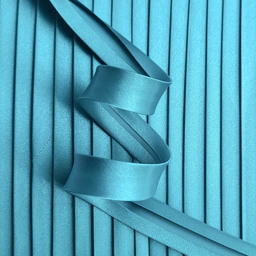 18mm Satin Bias Binding - 21 Colours - FULL ROLLS & SAMPLES