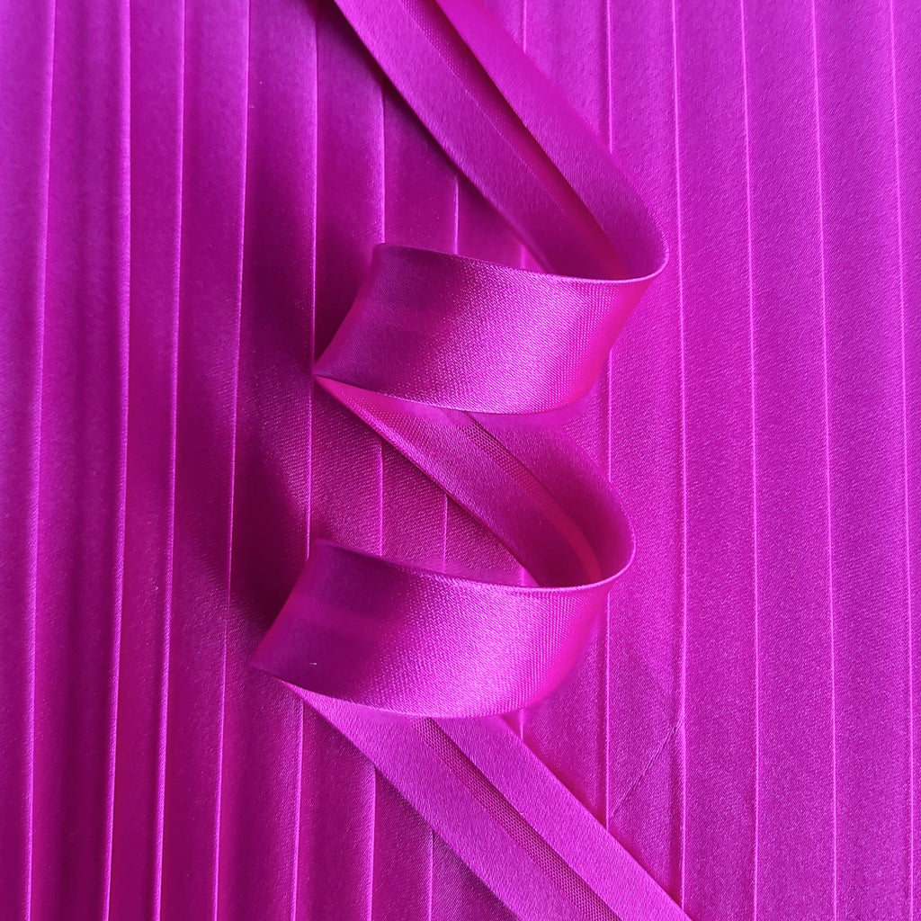 18mm Satin Bias Binding - 21 Colours - FULL ROLLS & SAMPLES