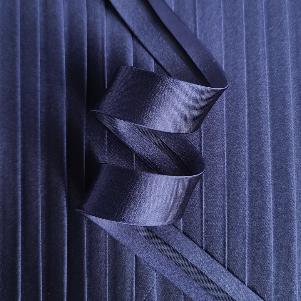 18mm Satin Bias Binding - 21 Colours - FULL ROLLS & SAMPLES