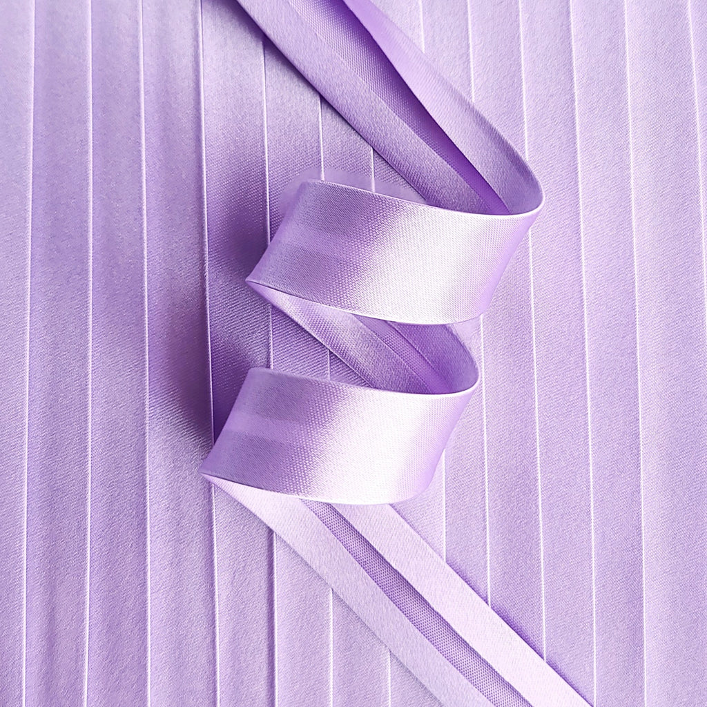 18mm Satin Bias Binding - 21 Colours - FULL ROLLS & SAMPLES