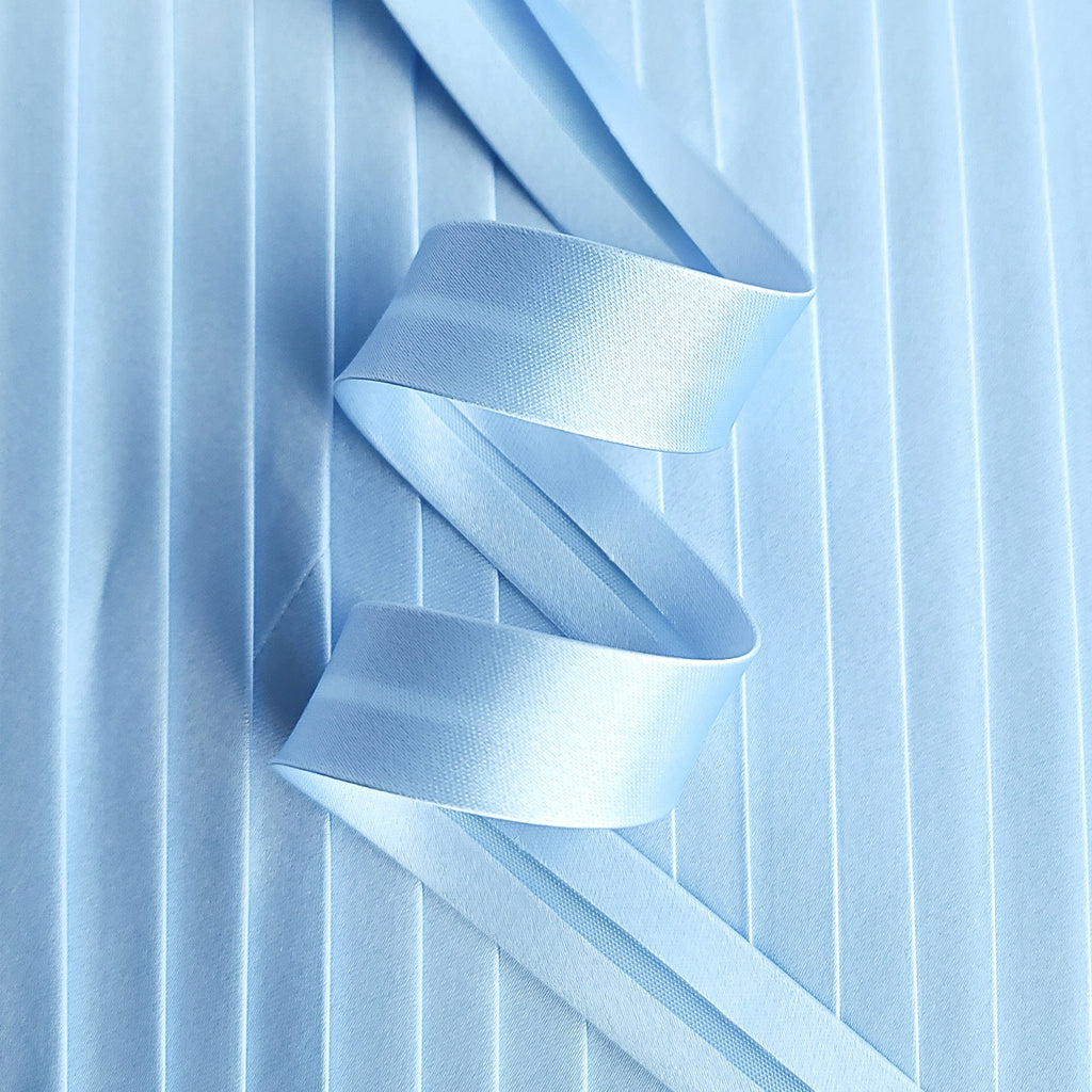 18mm Satin Bias Binding - 21 Colours - FULL ROLLS & SAMPLES