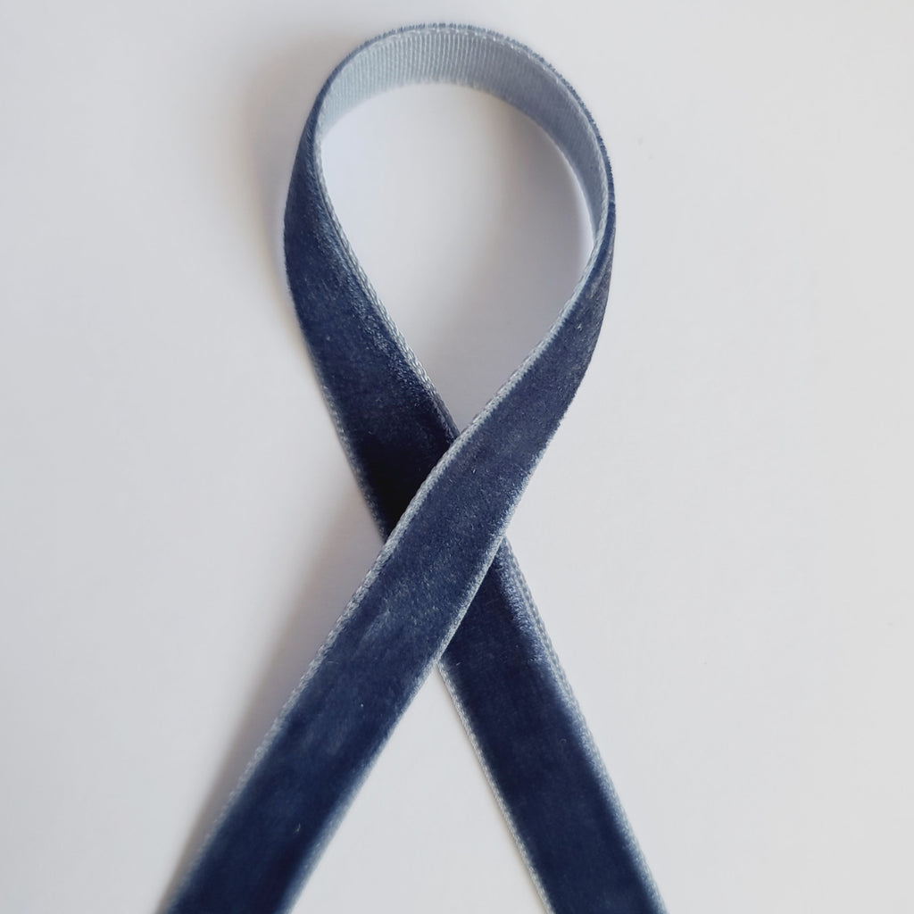 Velvet Ribbon 10mm Wide - 20 Colours