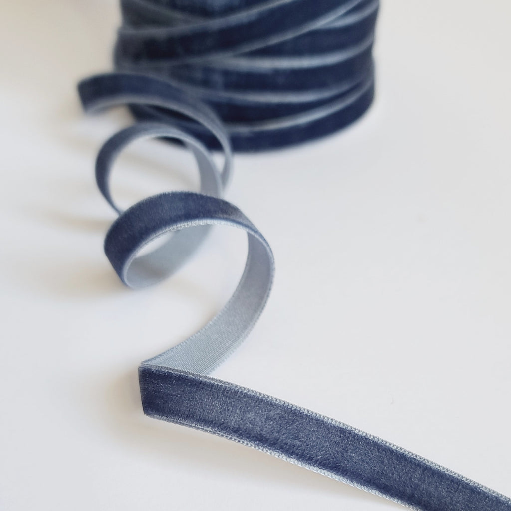 Velvet Ribbon 10mm Wide - 20 Colours