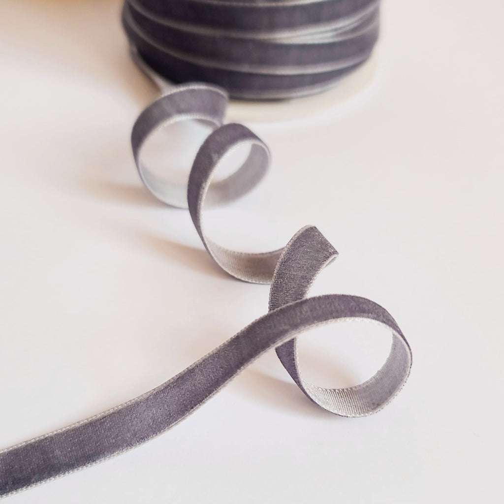 Velvet Ribbon 10mm Wide - 20 Colours