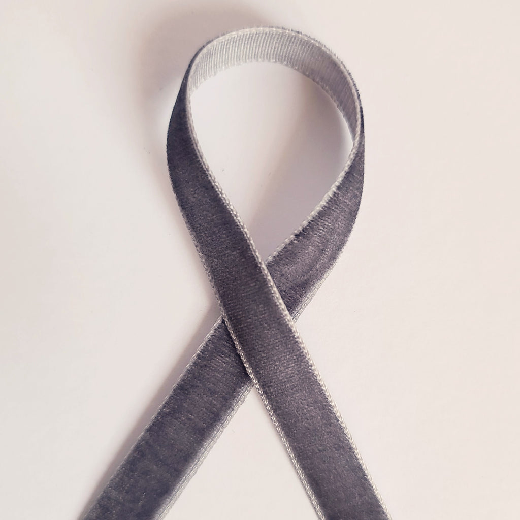 Velvet Ribbon 10mm Wide - 20 Colours