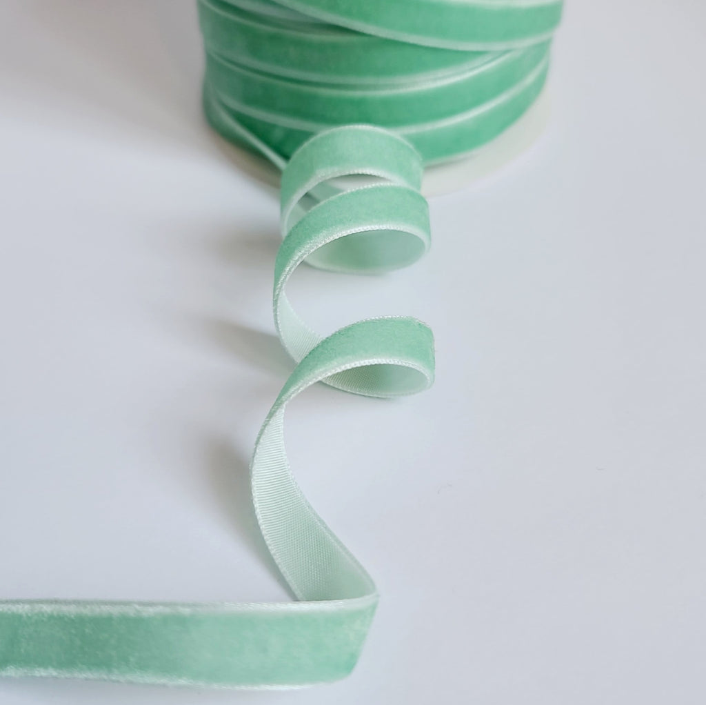 Velvet Ribbon 10mm Wide - 20 Colours