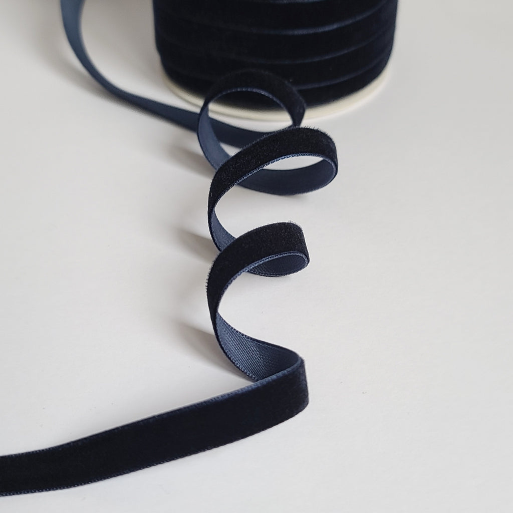 Velvet Ribbon 10mm Wide - 20 Colours