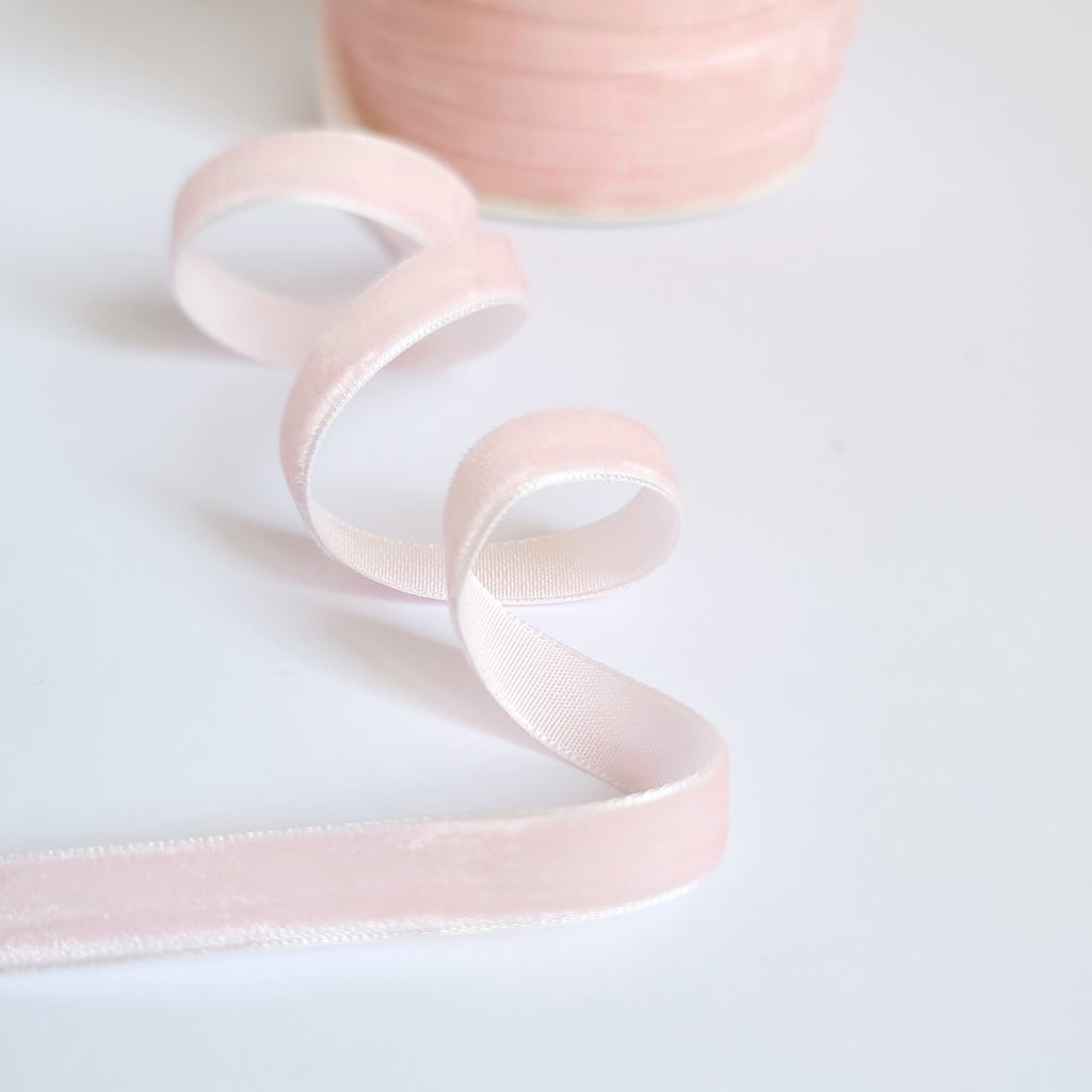 Velvet Ribbon 10mm Wide - 20 Colours