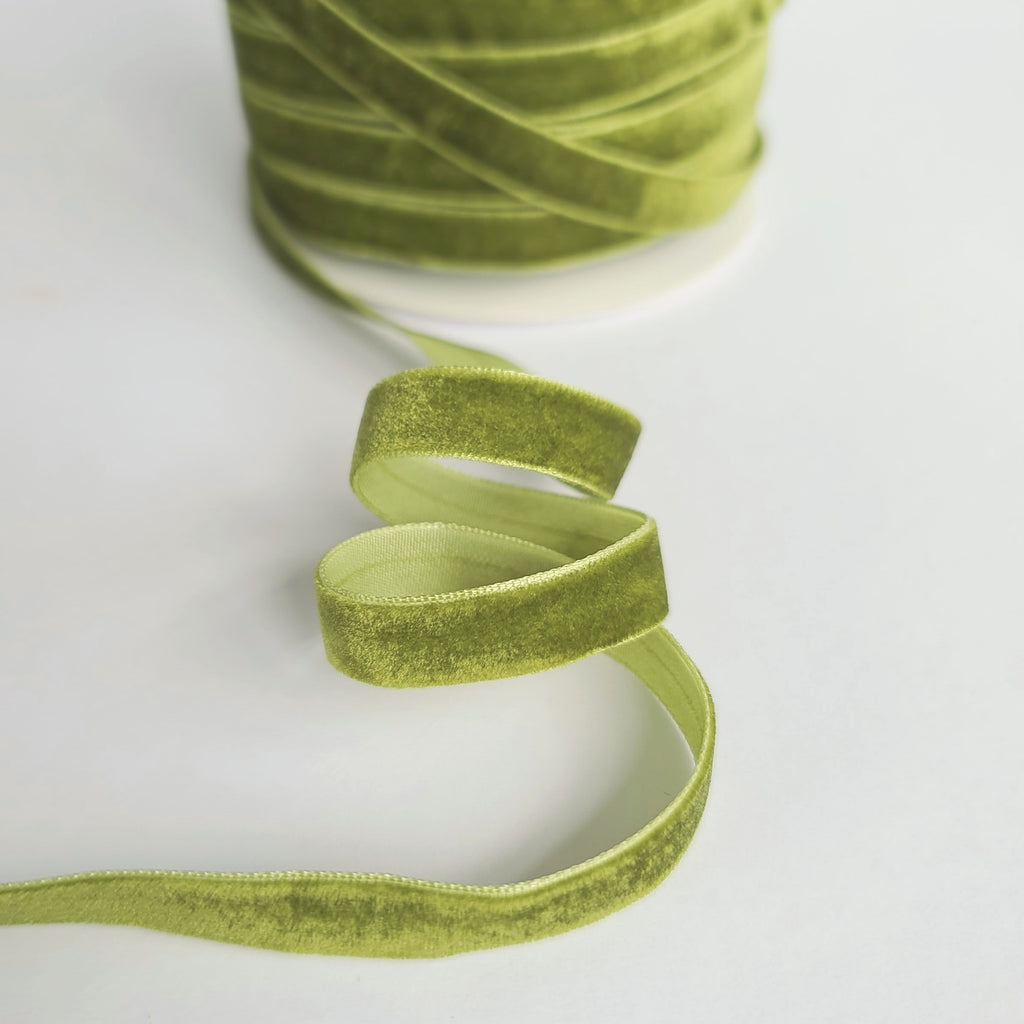 Velvet Ribbon 10mm Wide - 20 Colours