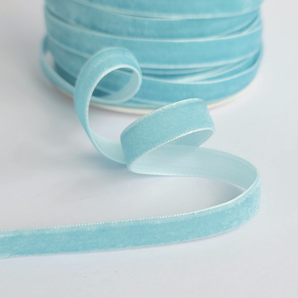 Velvet Ribbon 10mm Wide - 20 Colours