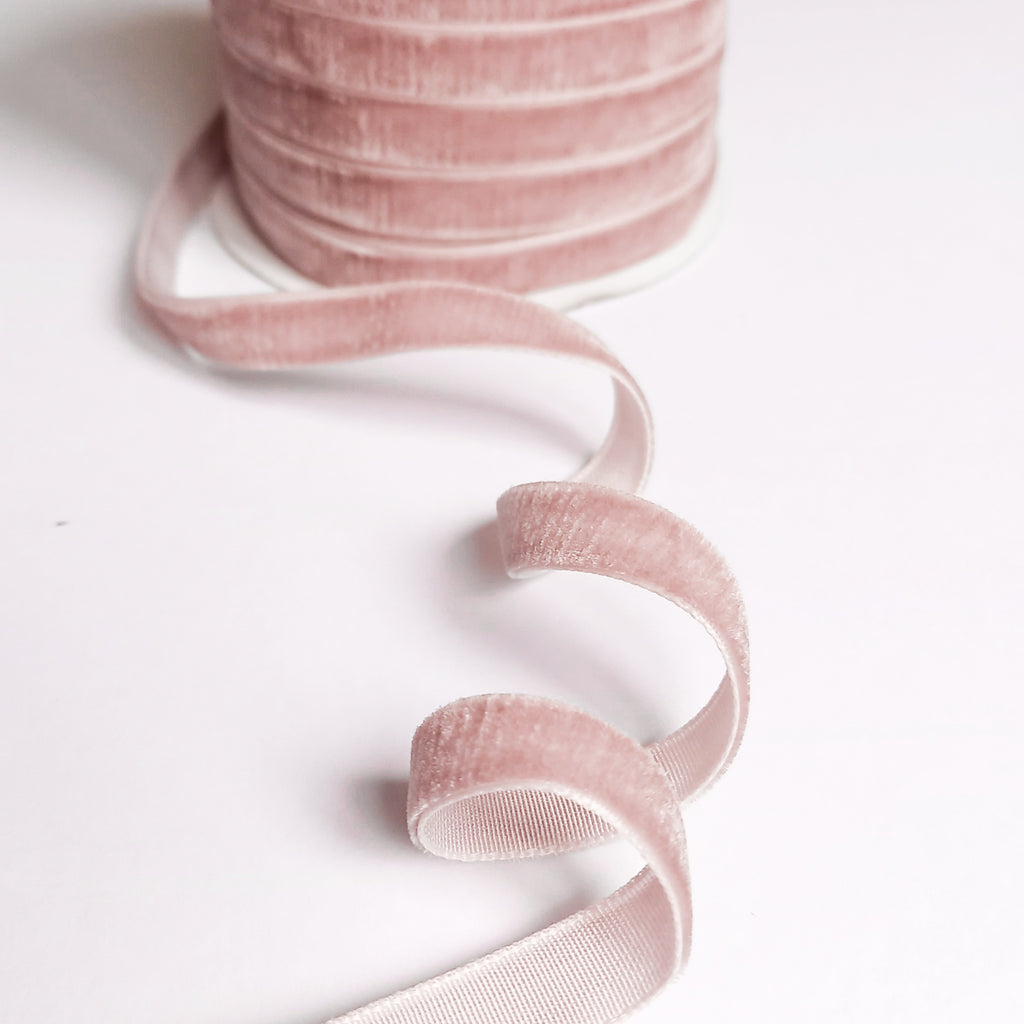 Velvet Ribbon 10mm Wide - 25 Colours