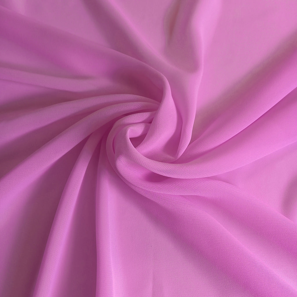Hot Pink Chiffon Fabric