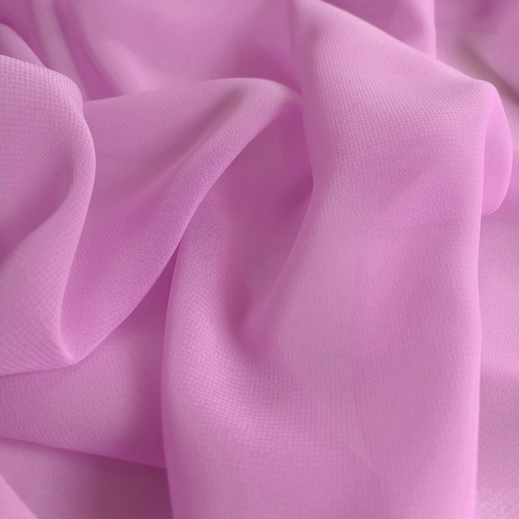 Hot Pink Chiffon Fabric