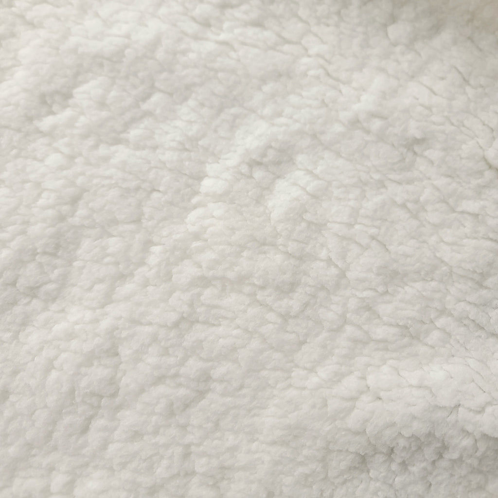 Sherpa Fleece Fabric - Ivory