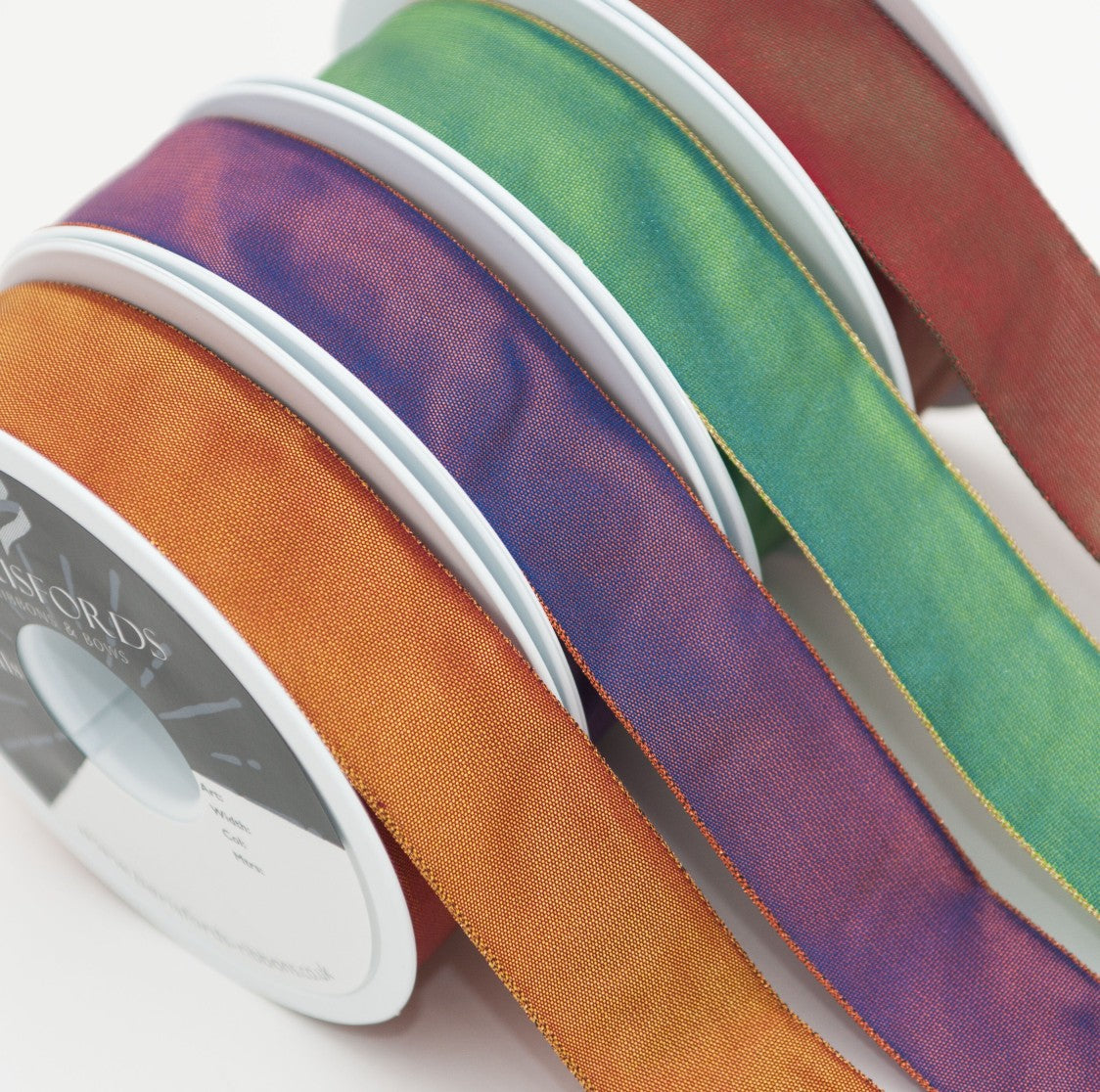Luxury Shot Taffeta Ribbon - 25mm wide - 4 Colours – On Trend Fabrics