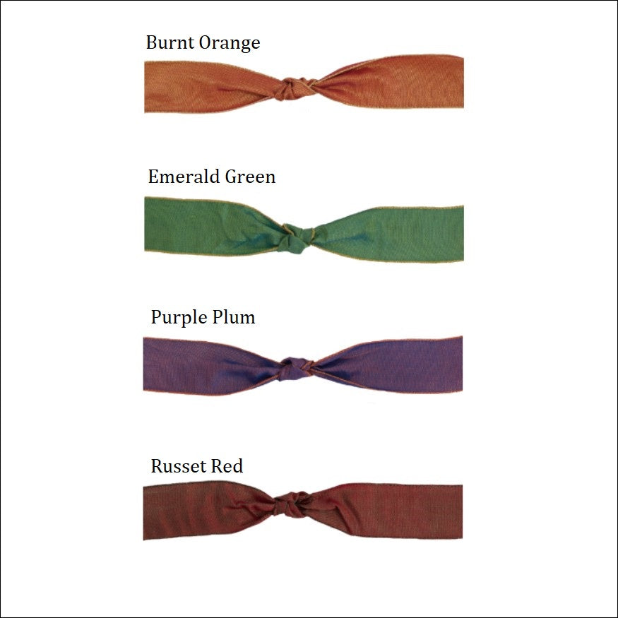 Luxury Shot Taffeta Ribbon - 25mm wide - 4 Colours