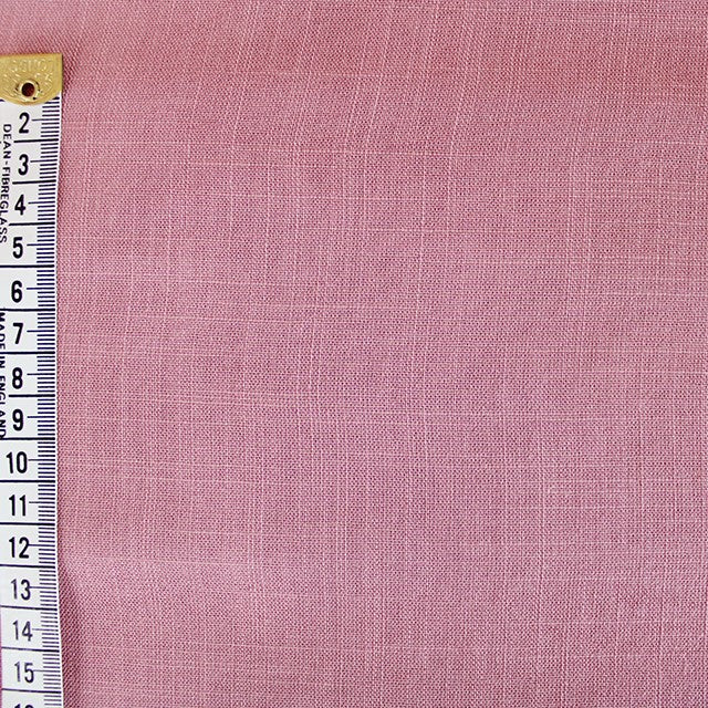 Dusky Pink Viscose Slub Stretch Woven Fabric