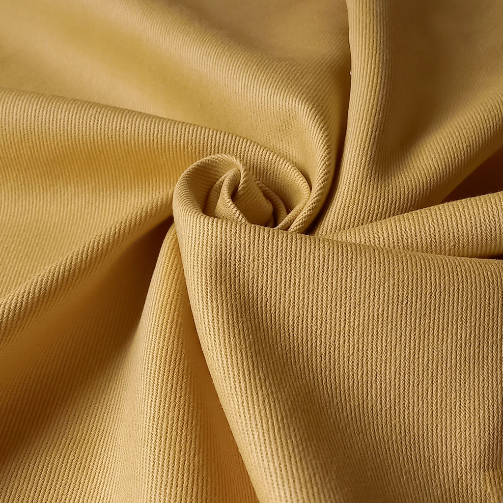 Mustard 100% Cotton Twill Fabric
