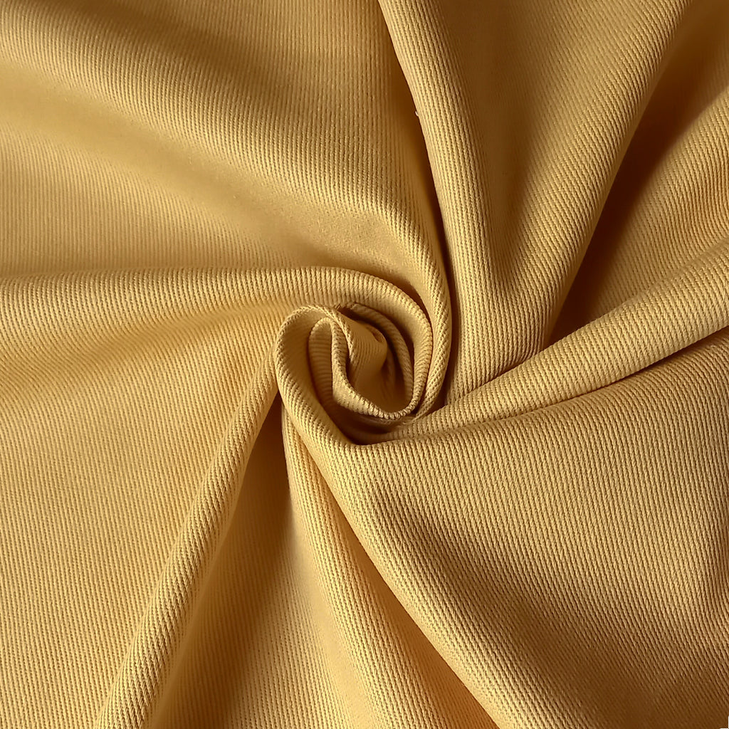 Mustard 100% Cotton Twill Fabric