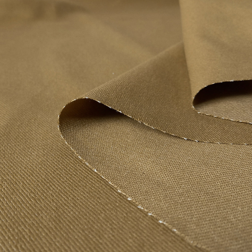 Ochre 100% Cotton Twill Fabric