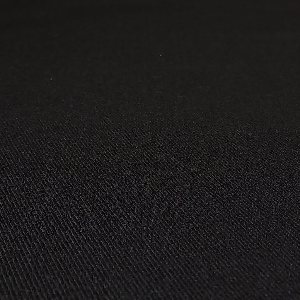 Black 100% Cotton Twill Fabric