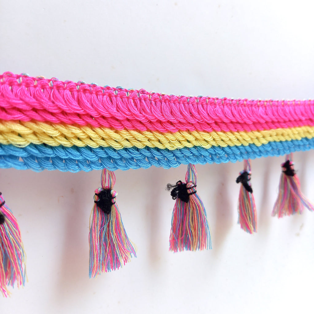 Trio Tassel Trim – 6 Colours