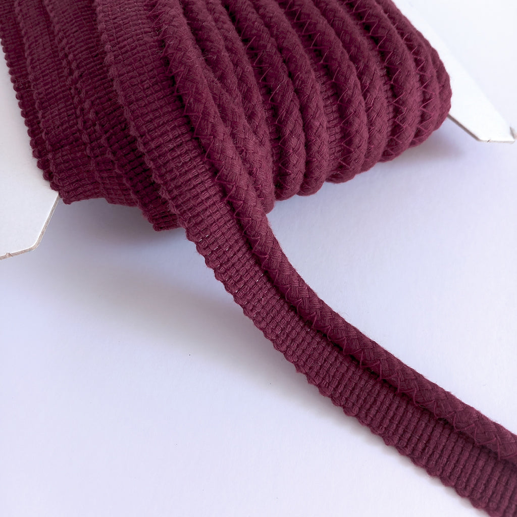 6mm Insert Piping Cord 100% Cotton – 7 Colours