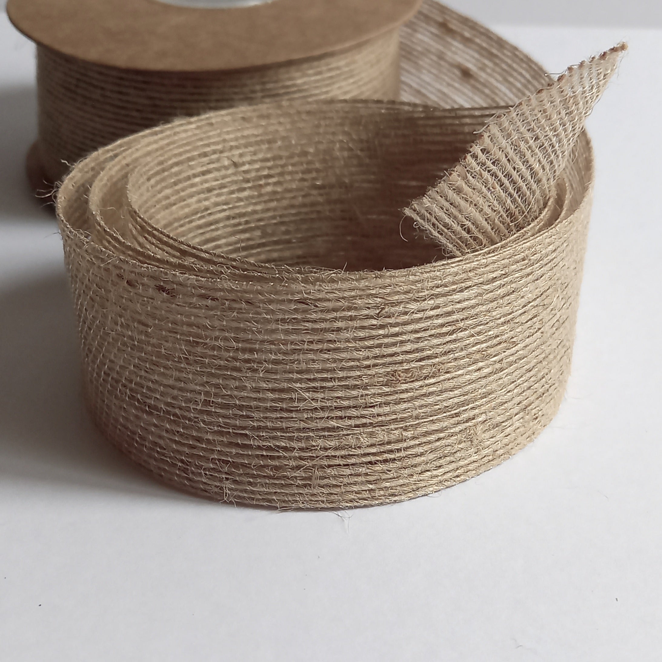 Burlap String Ribbon Burlap Ribbon in 3 widths – On Trend Fabrics