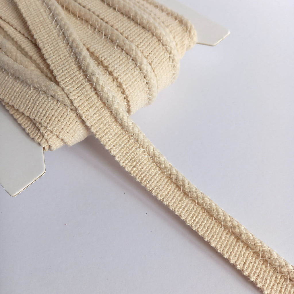 6mm Insert Piping Cord 100% Cotton – 7 Colours