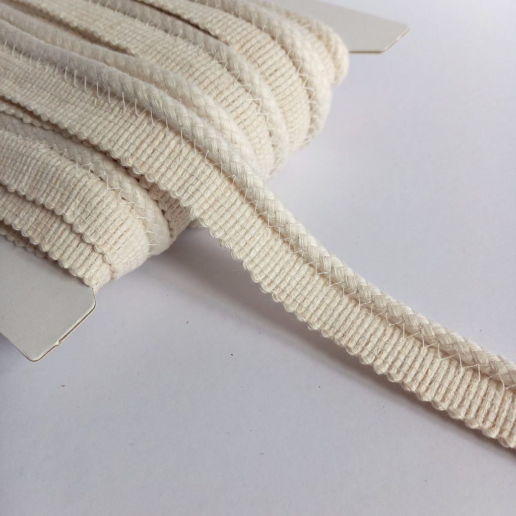 6mm Insert Piping Cord 100% Cotton – 7 Colours