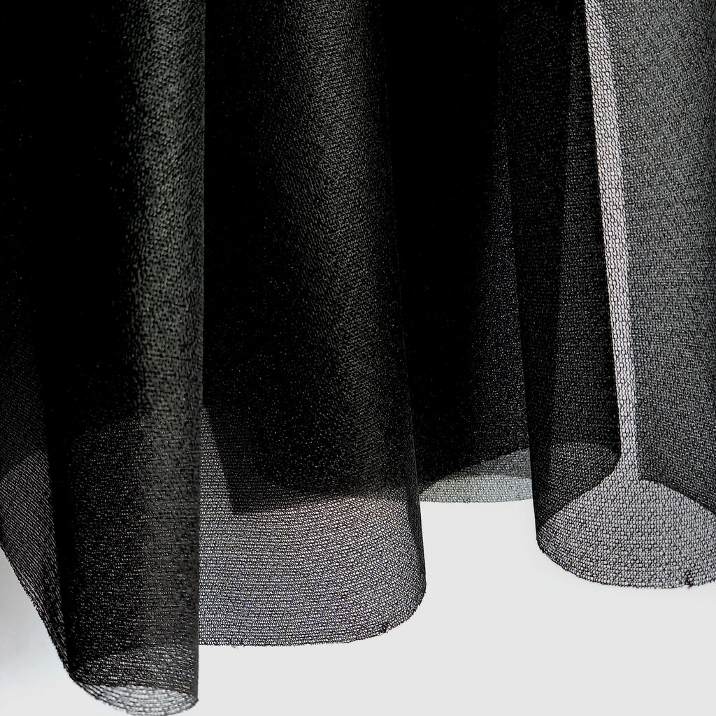 Stretch Jersey Knitted Interfacing (Iron On) - Black