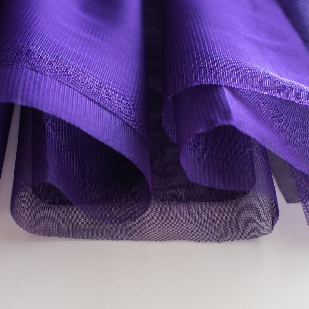 Deep Purple Soft Tulle Dress Fabric 150cm Wide