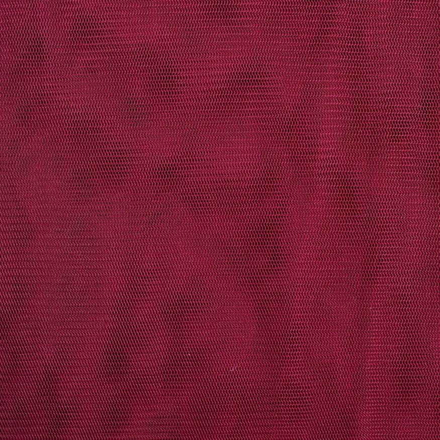 Soft Tulle Fabric 150cm Wide - Wine Red