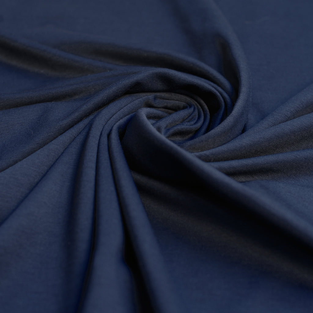 Ponti Roma Jersey Fabric - Navy