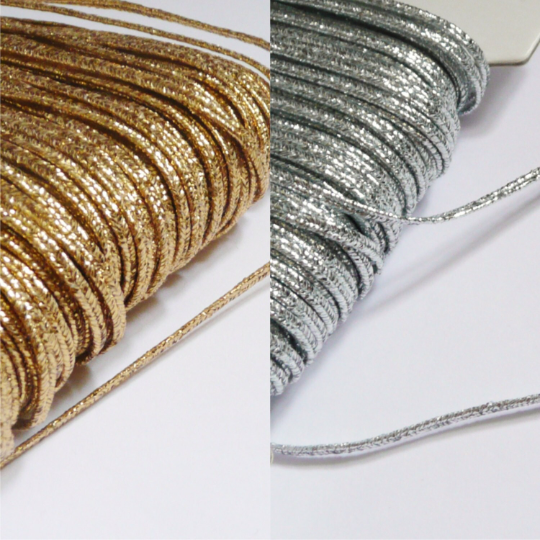 Lurex Russia Braid - Gold & Silver