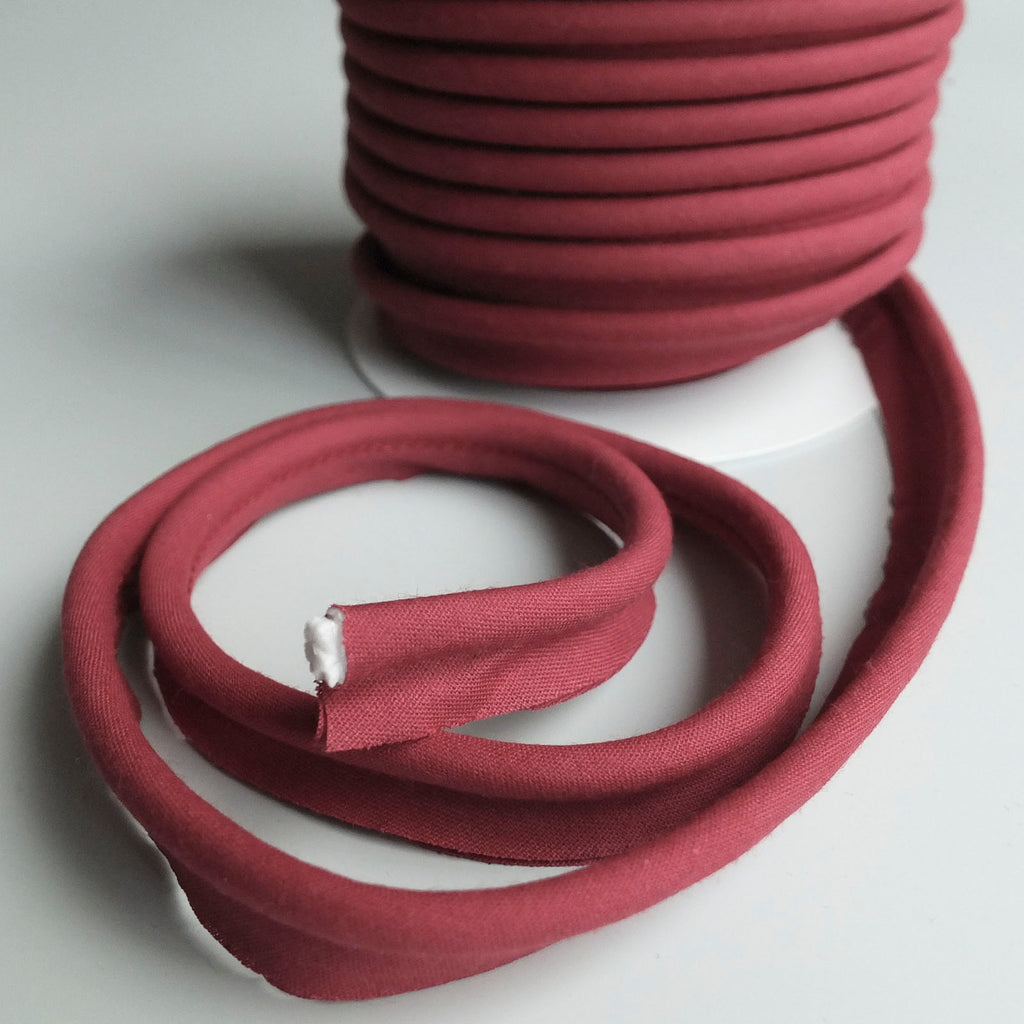 7mm Insert Piping Cord - 44 colours - By the Metre