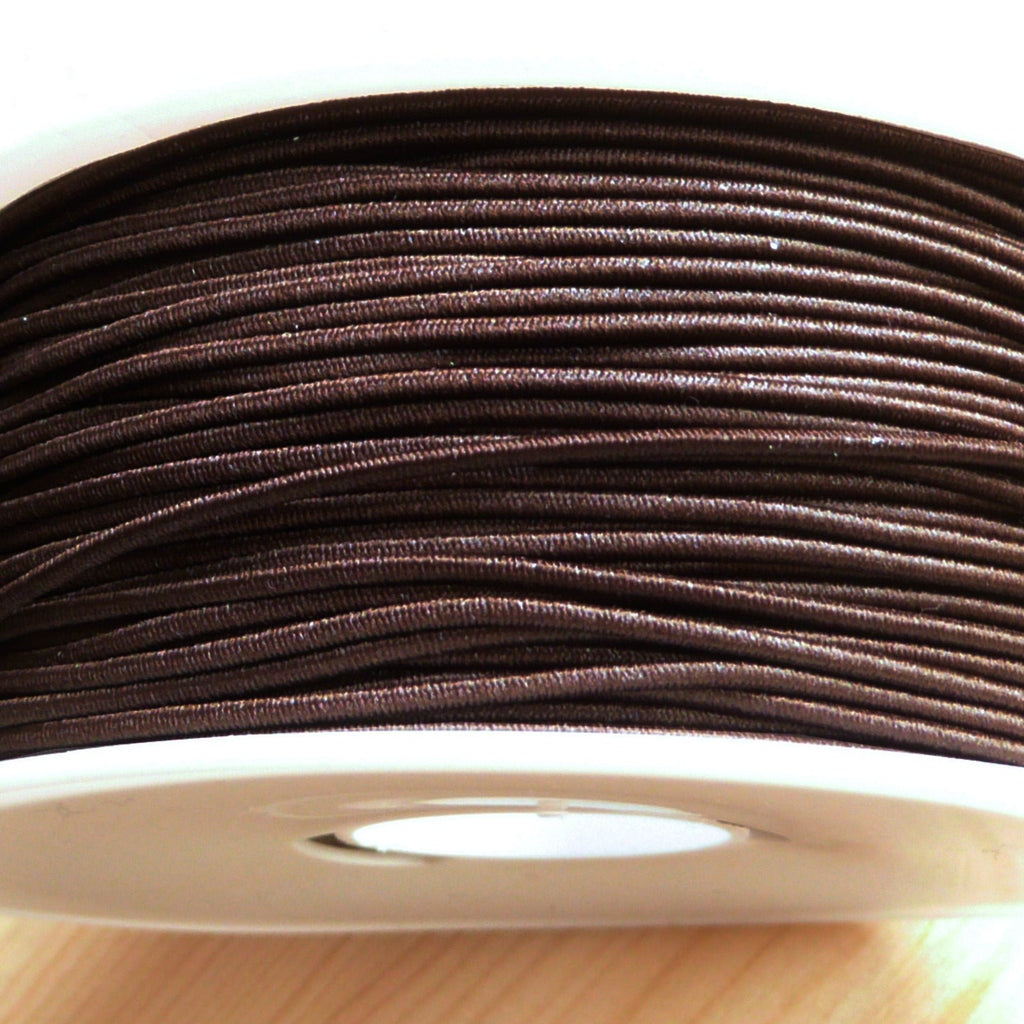1mm Round Elastic Cord - 8 Colours