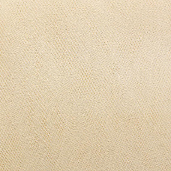 Honey Vanilla 300cm Wide Fine Tulle Fabric