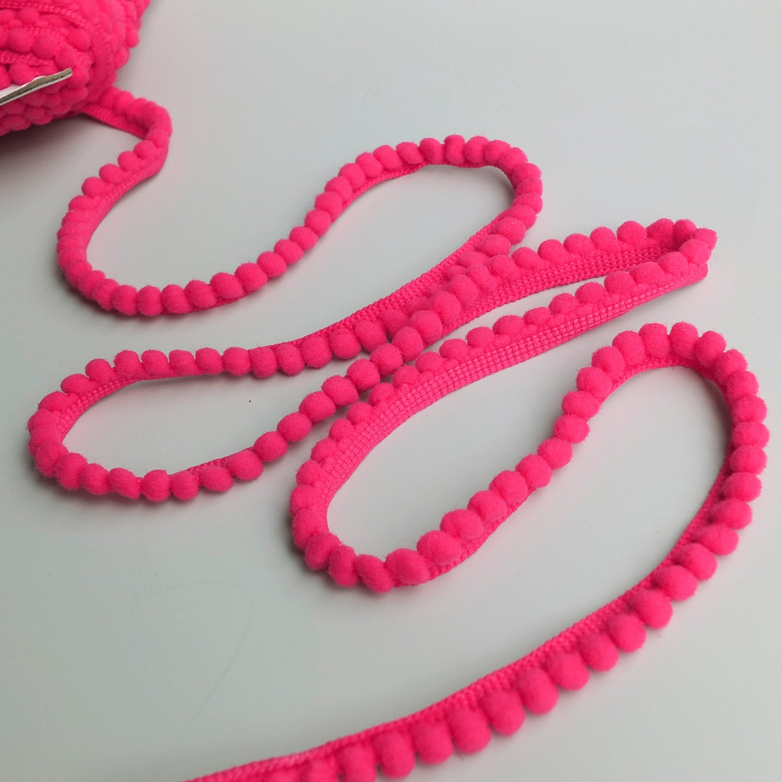 Mini Pom Pom Bobble Plain Sewing Trim - 16 colours – On Trend Fabrics