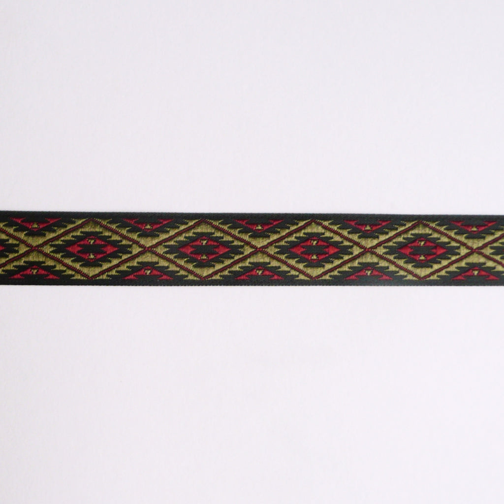 Aztec Contrast Ribbon 15mm wide
