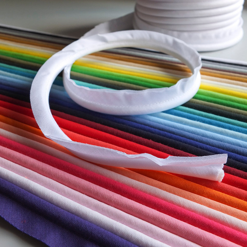 7mm Insert Piping Cord - 44 colours - By the Metre