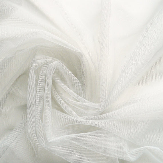 Soft Tulle Fabric 150cm Wide - Grey